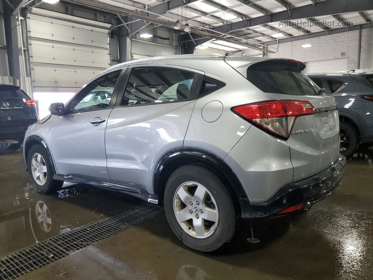 2019 Honda Hr-v Sport Silver vin: 3CZRU6H12KG705371