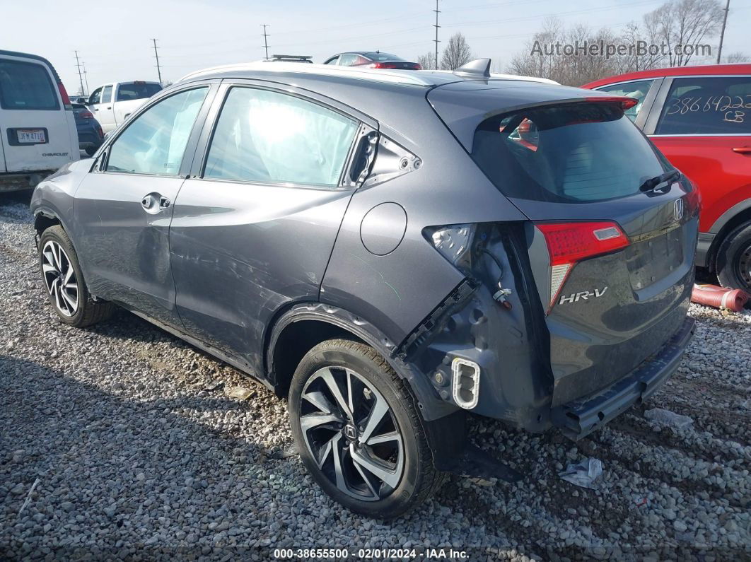 2019 Honda Hr-v Sport Gray vin: 3CZRU6H12KG723465