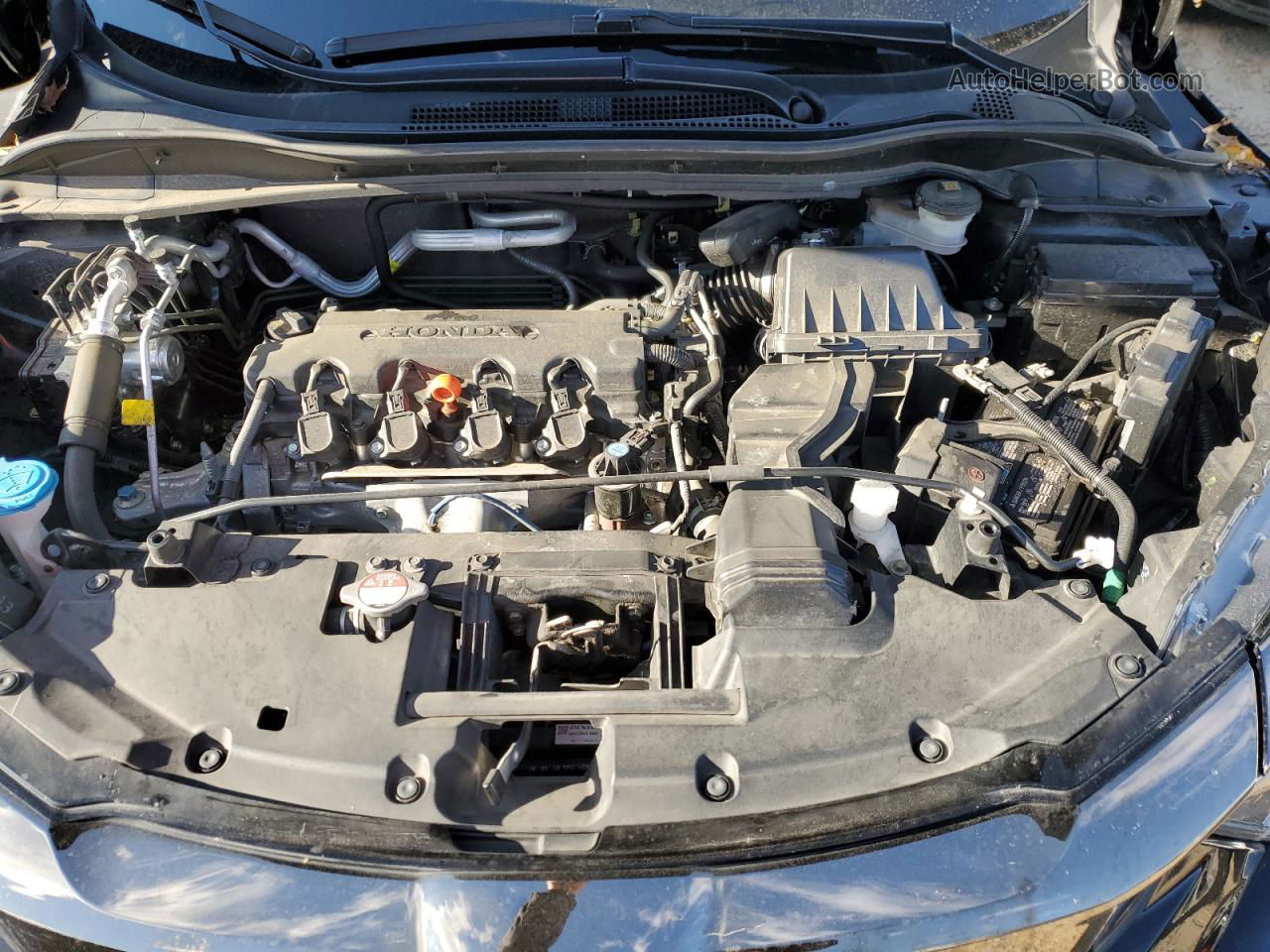 2019 Honda Hr-v Sport Black vin: 3CZRU6H12KG732330