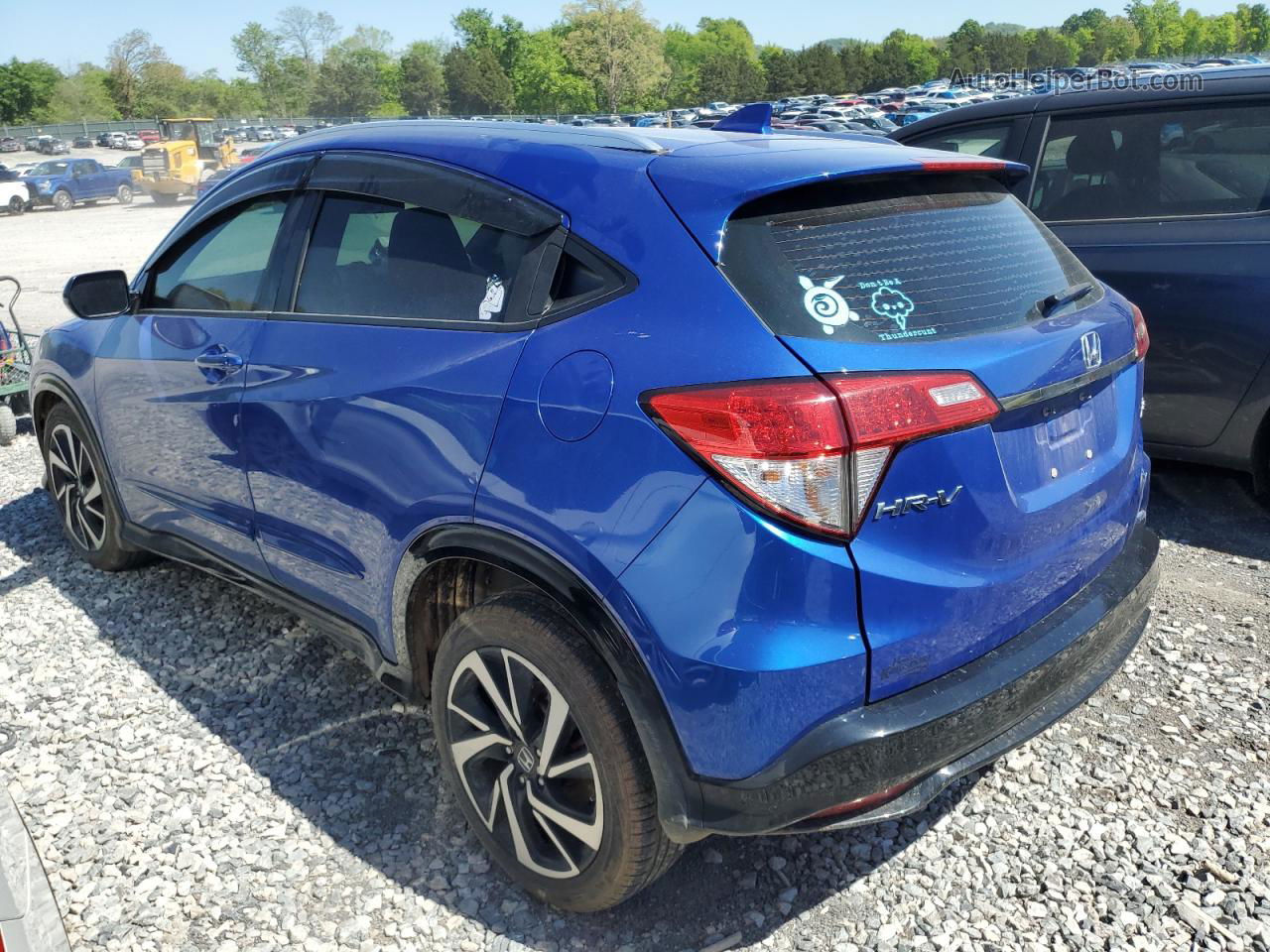 2019 Honda Hr-v Sport Синий vin: 3CZRU6H12KG733218