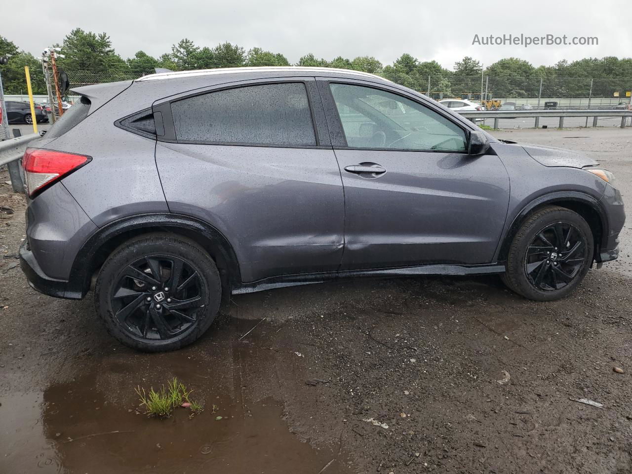 2021 Honda Hr-v Sport Серый vin: 3CZRU6H12MM707724