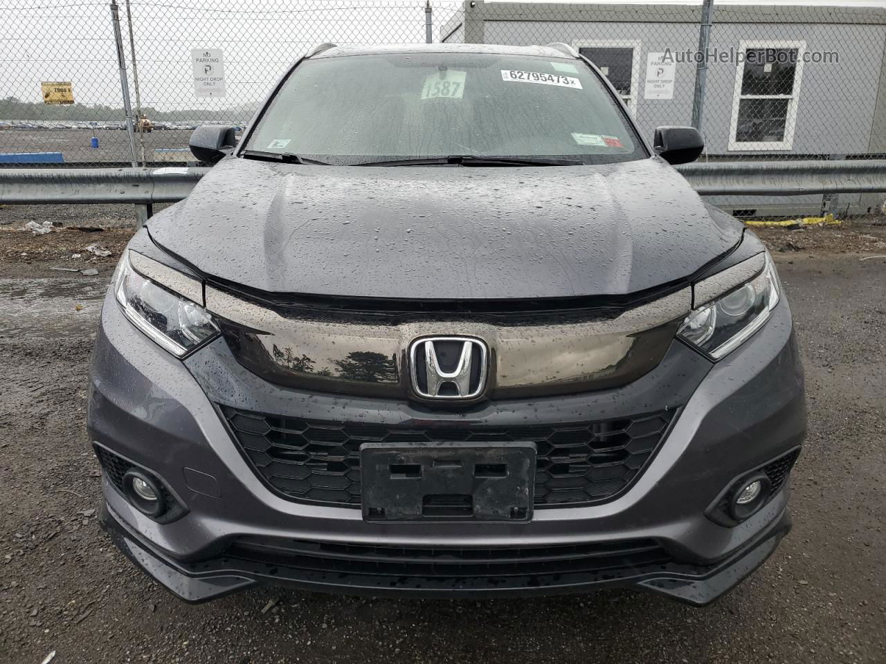 2021 Honda Hr-v Sport Серый vin: 3CZRU6H12MM707724