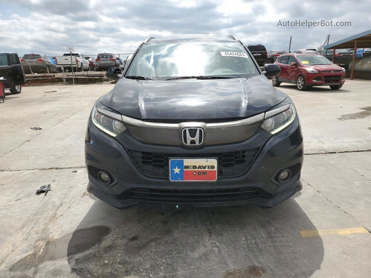 2021 Honda Hr-v Sport Black vin: 3CZRU6H12MM736060