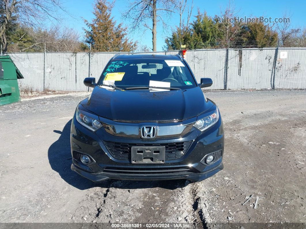 2019 Honda Hr-v Sport Black vin: 3CZRU6H13KG704651