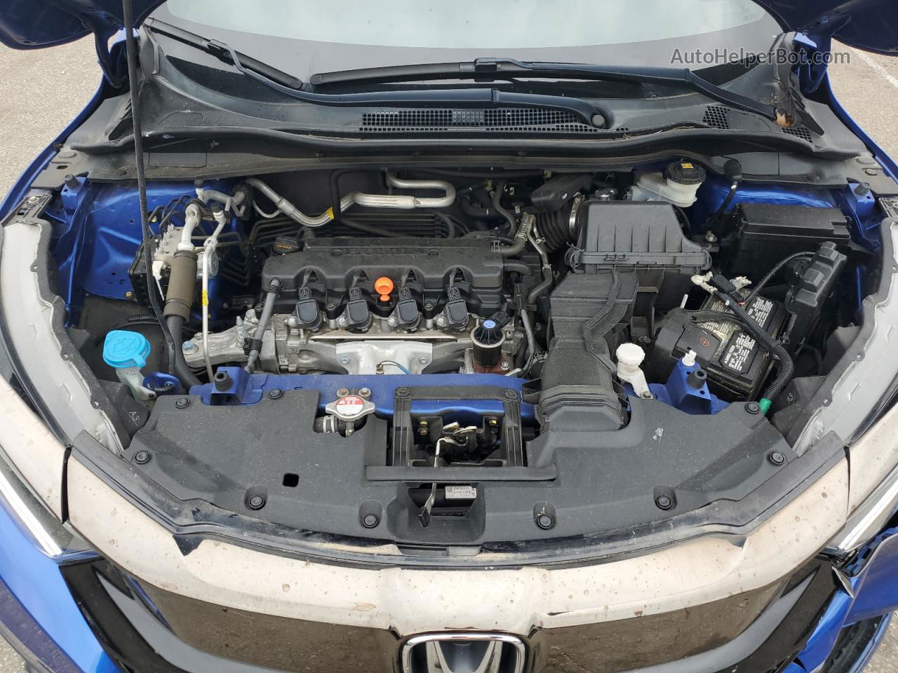 2019 Honda Hr-v Sport Blue vin: 3CZRU6H13KG722776
