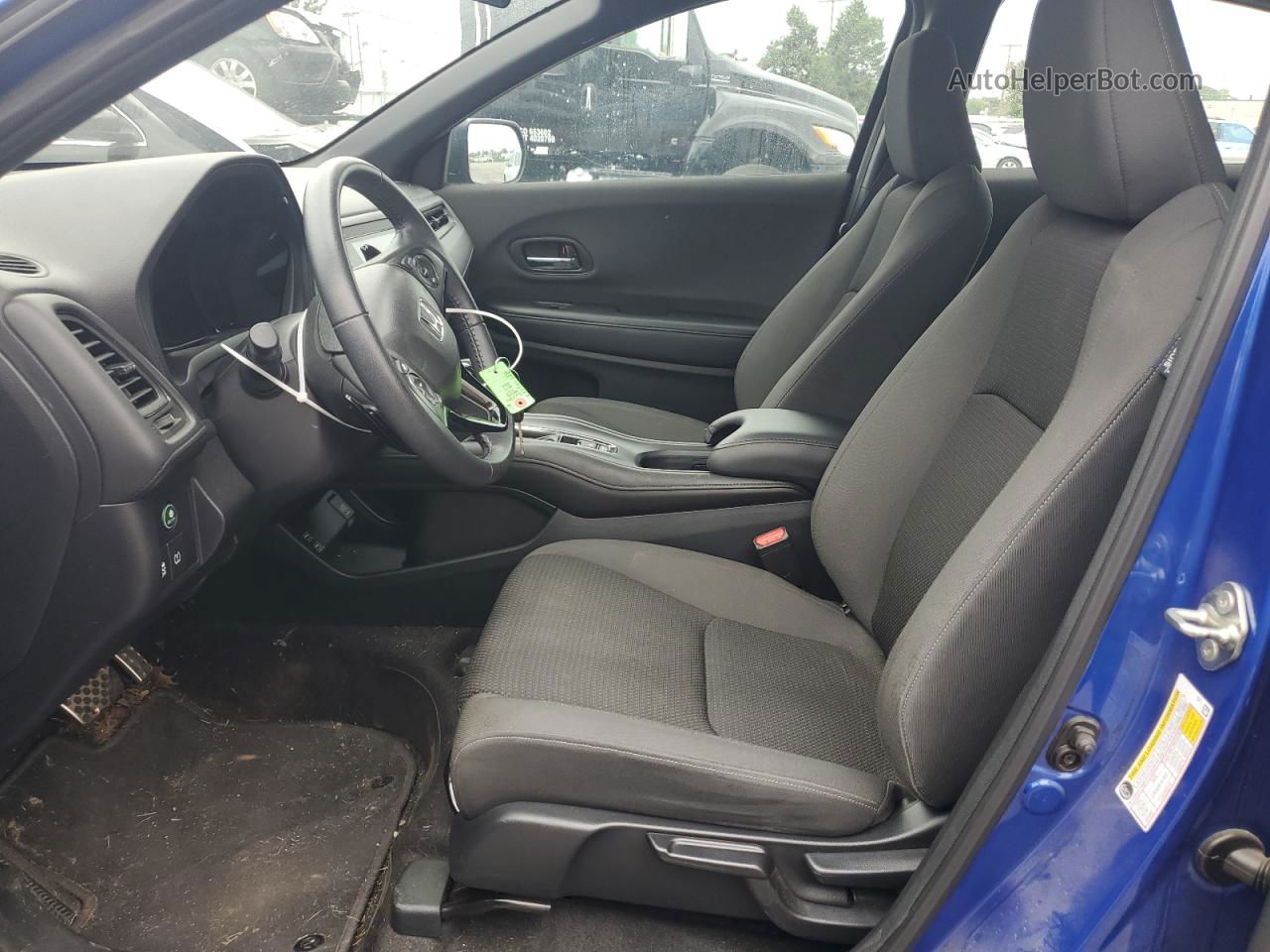2019 Honda Hr-v Sport Blue vin: 3CZRU6H13KG722776