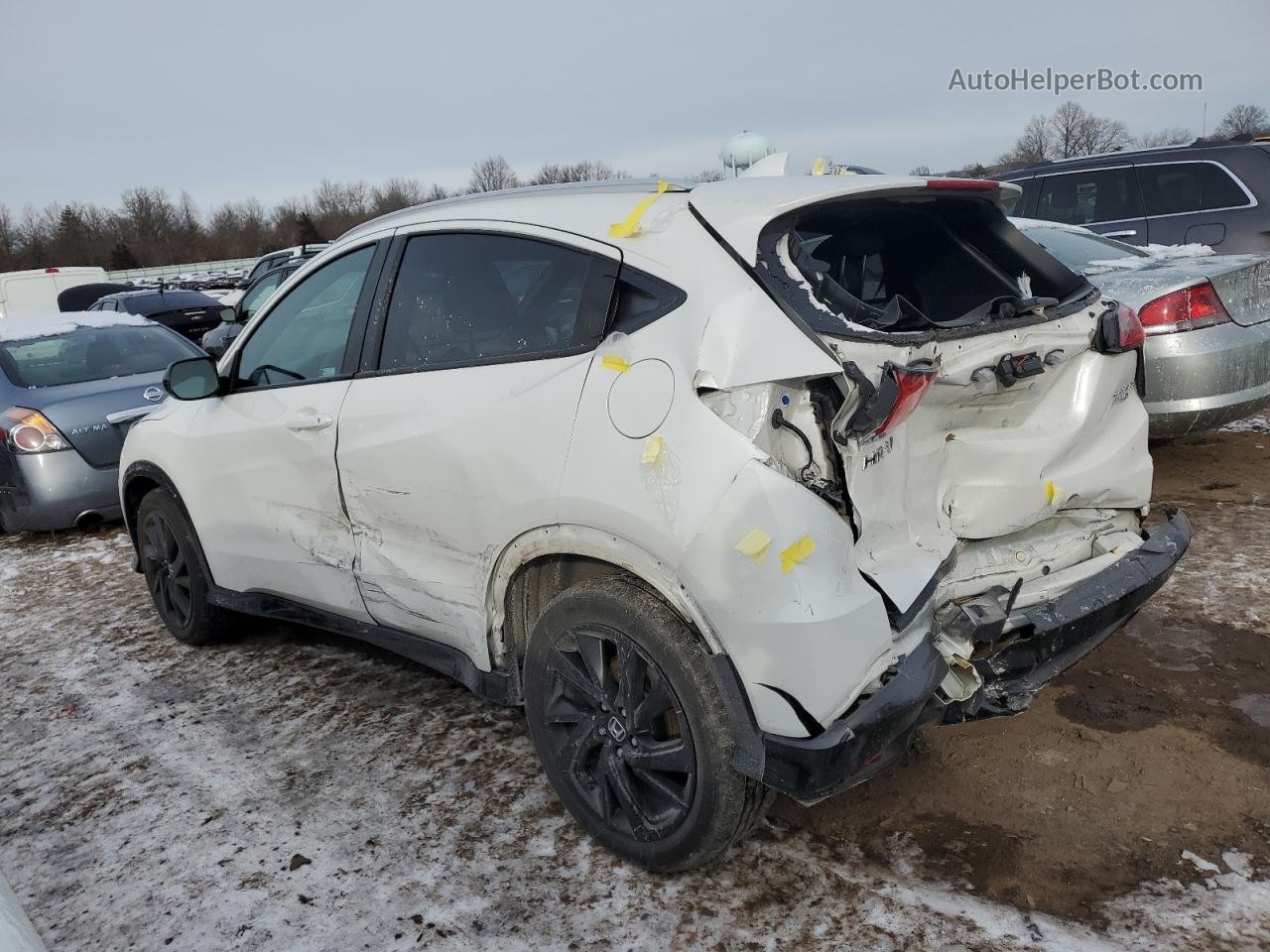 2021 Honda Hr-v Sport Белый vin: 3CZRU6H13MM726606