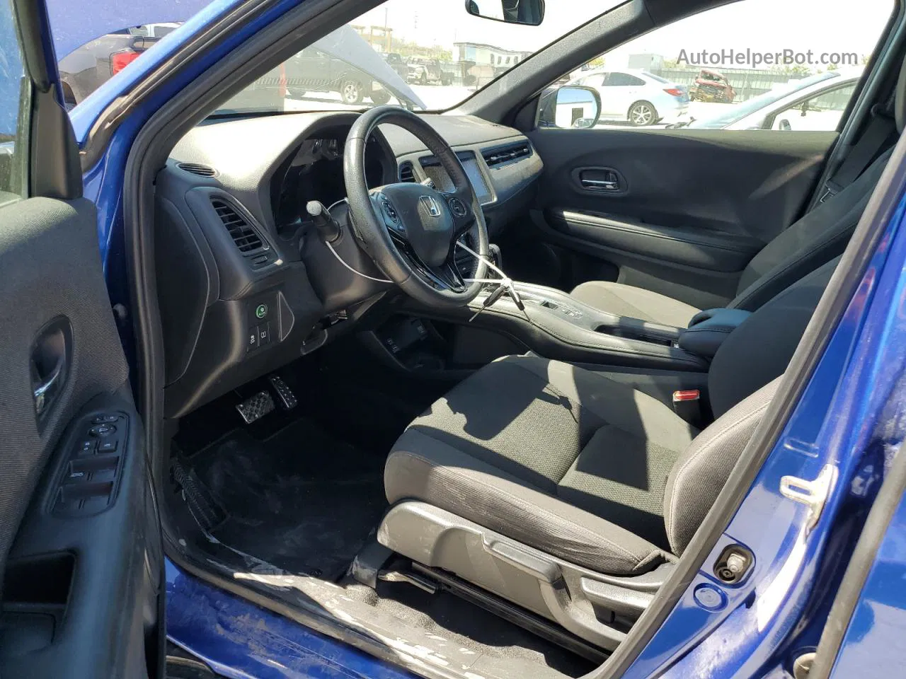 2019 Honda Hr-v Sport Blue vin: 3CZRU6H14KG710264