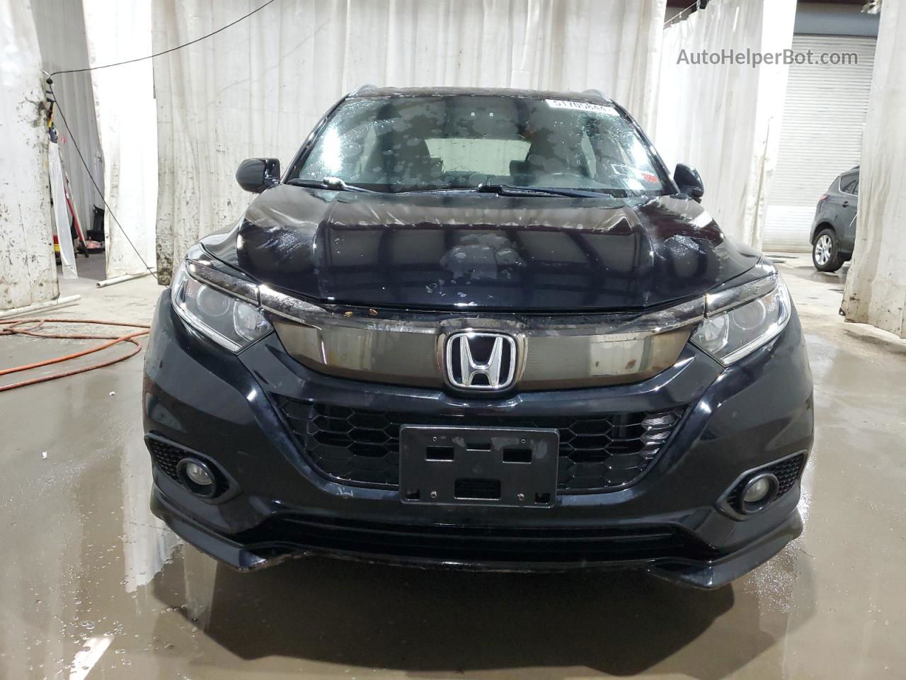 2019 Honda Hr-v Sport Black vin: 3CZRU6H14KM732752