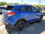 2021 Honda Hr-v Sport Blue vin: 3CZRU6H14MM754205