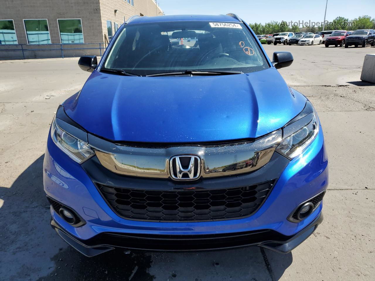 2021 Honda Hr-v Sport Blue vin: 3CZRU6H14MM754205