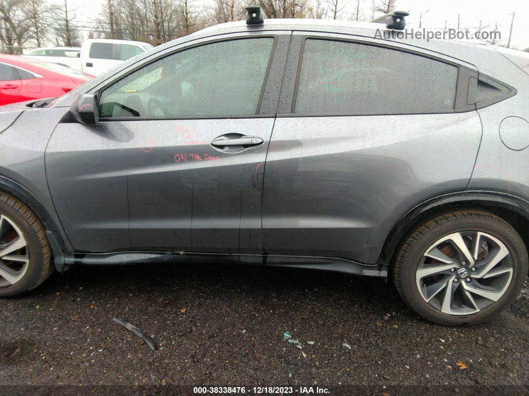 2019 Honda Hr-v Sport Gray vin: 3CZRU6H15KG713867