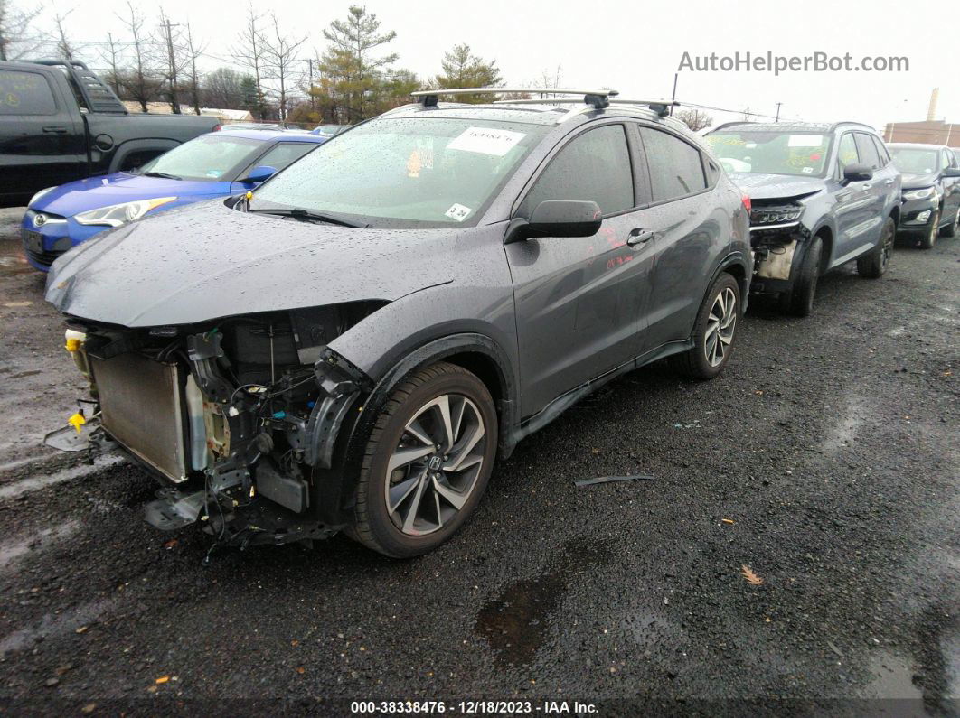 2019 Honda Hr-v Sport Gray vin: 3CZRU6H15KG713867