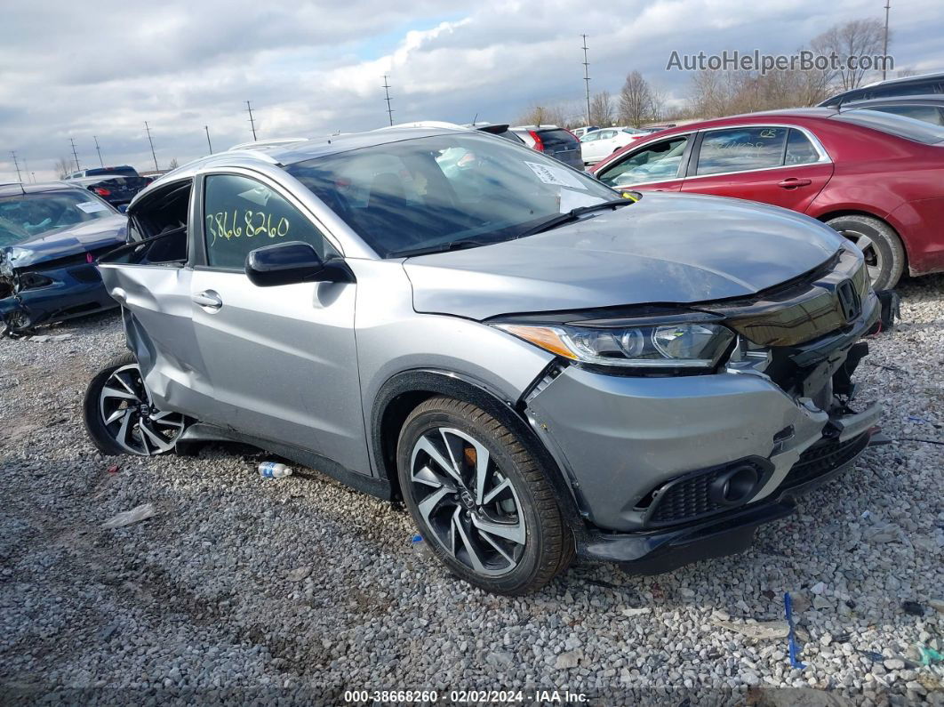 2019 Honda Hr-v Sport Серебряный vin: 3CZRU6H15KG719720