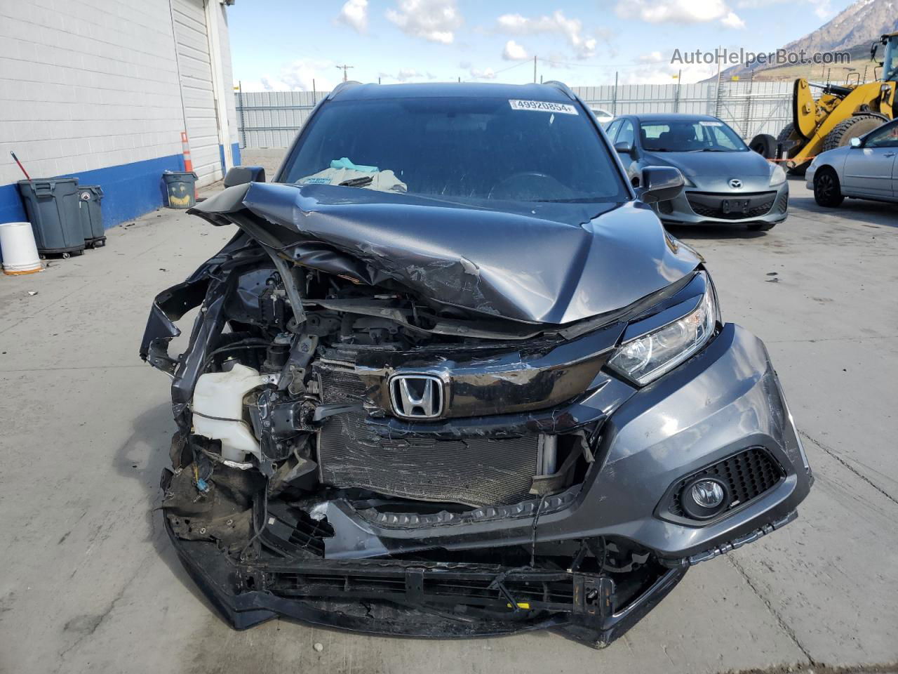 2019 Honda Hr-v Sport Charcoal vin: 3CZRU6H15KG720267