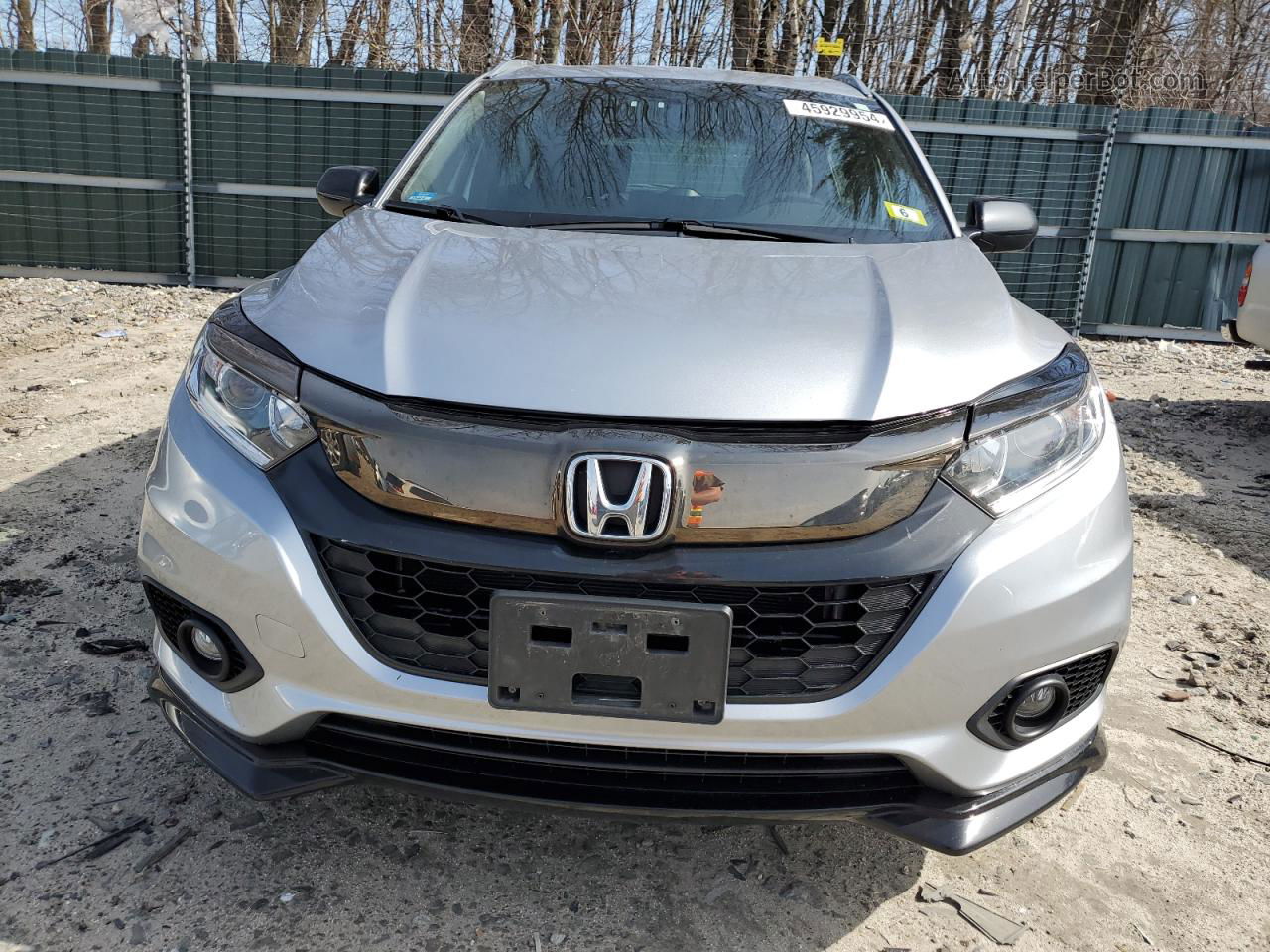 2019 Honda Hr-v Sport Silver vin: 3CZRU6H15KM728046