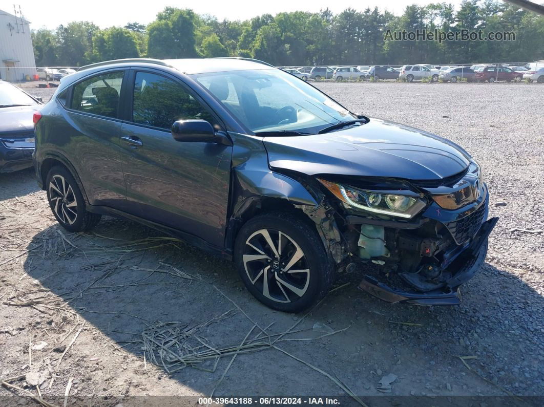 2019 Honda Hr-v Sport Gray vin: 3CZRU6H16KG700299