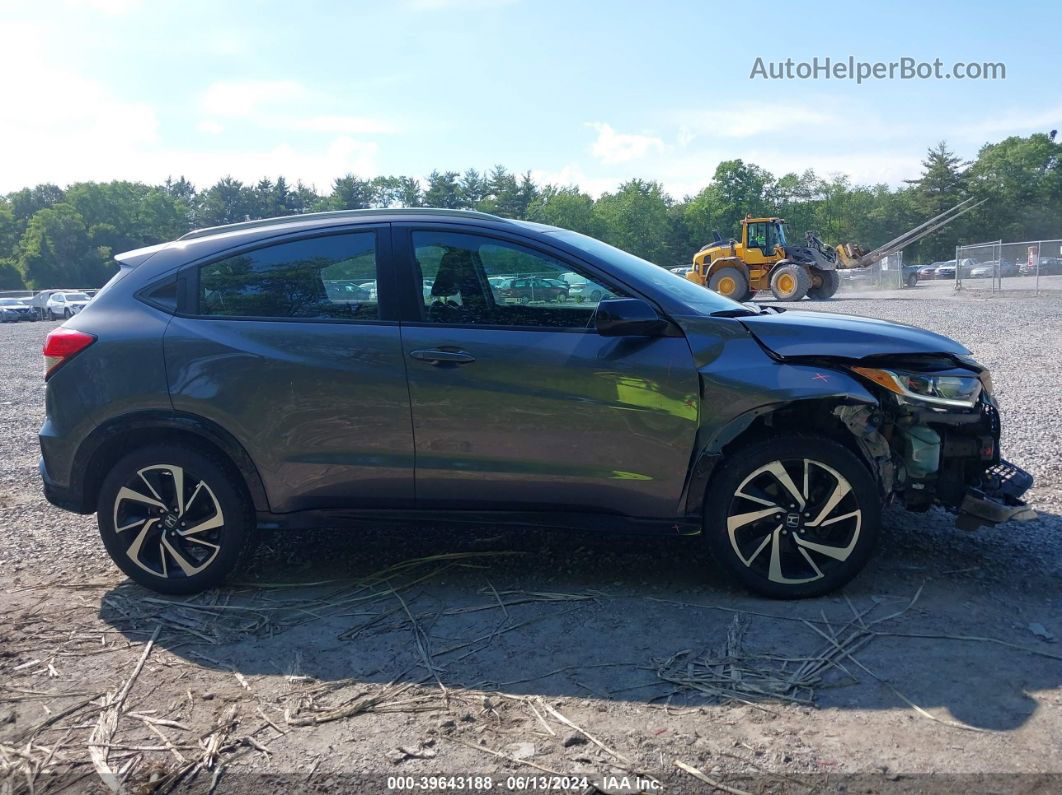 2019 Honda Hr-v Sport Gray vin: 3CZRU6H16KG700299