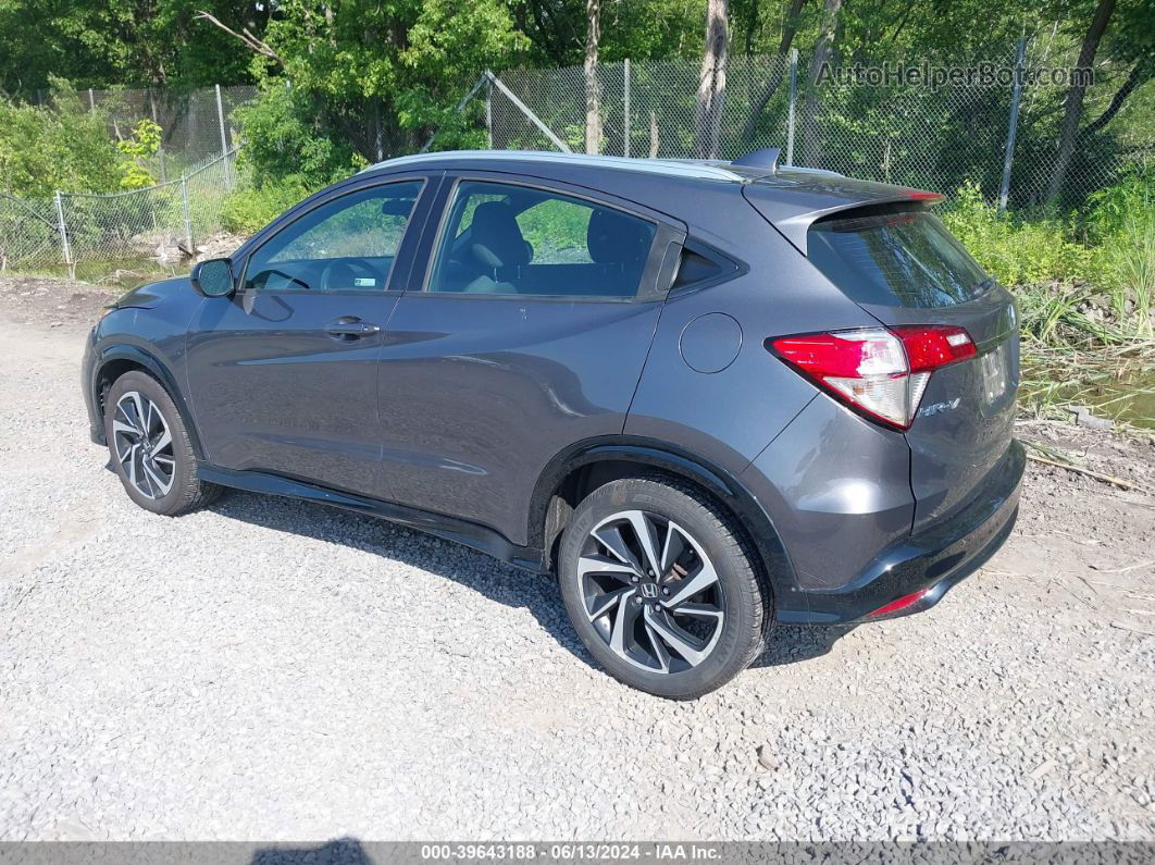 2019 Honda Hr-v Sport Gray vin: 3CZRU6H16KG700299