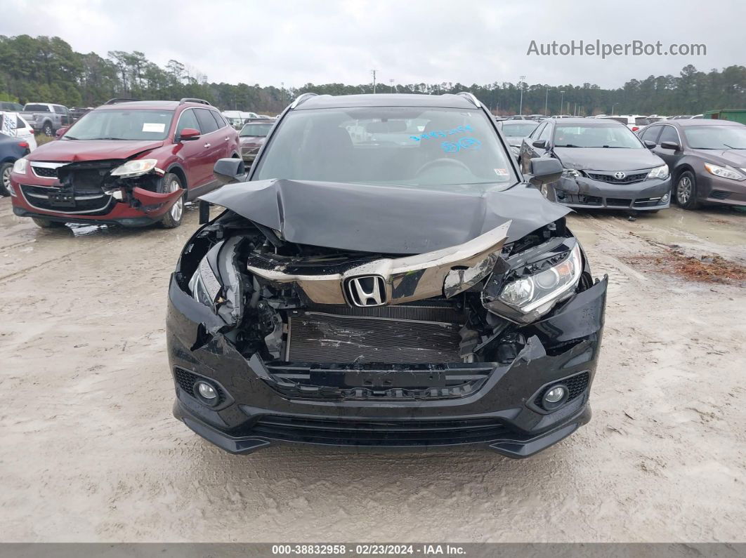 2019 Honda Hr-v Sport Черный vin: 3CZRU6H16KG707365