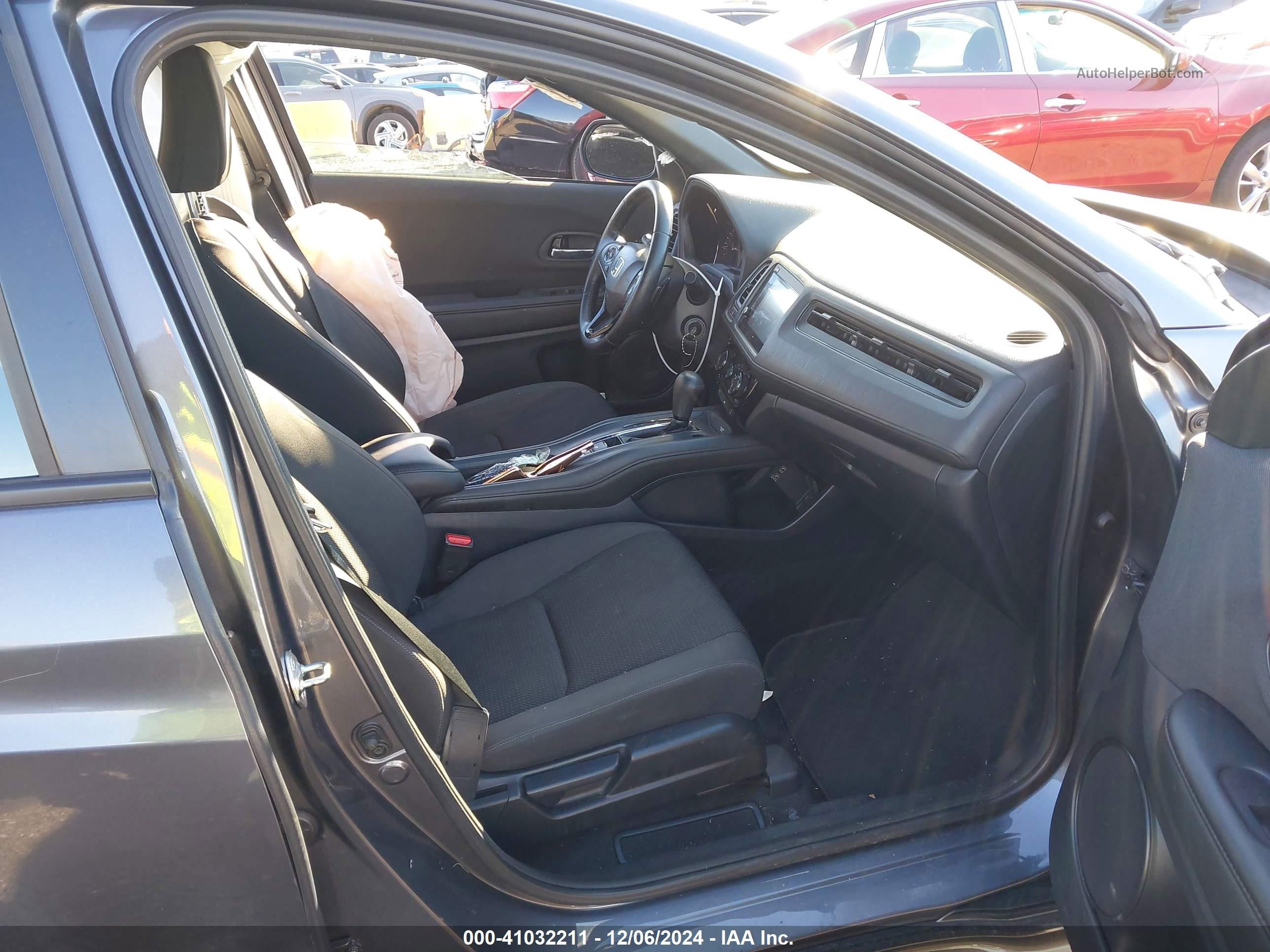 2019 Honda Hr-v Sport Серый vin: 3CZRU6H16KG708175
