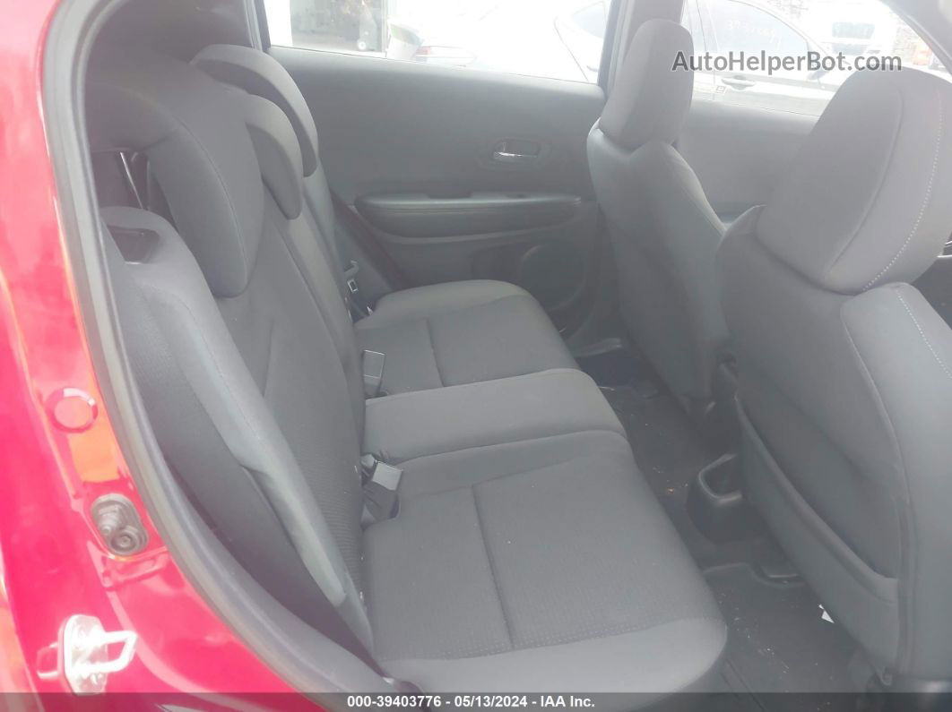 2019 Honda Hr-v Sport Red vin: 3CZRU6H16KG709018