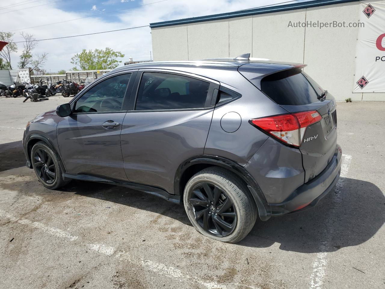 2021 Honda Hr-v Sport Gray vin: 3CZRU6H16MM730455