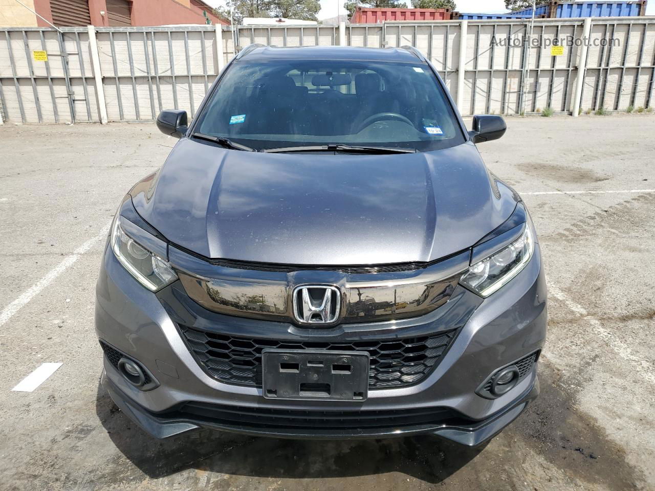 2021 Honda Hr-v Sport Gray vin: 3CZRU6H16MM730455