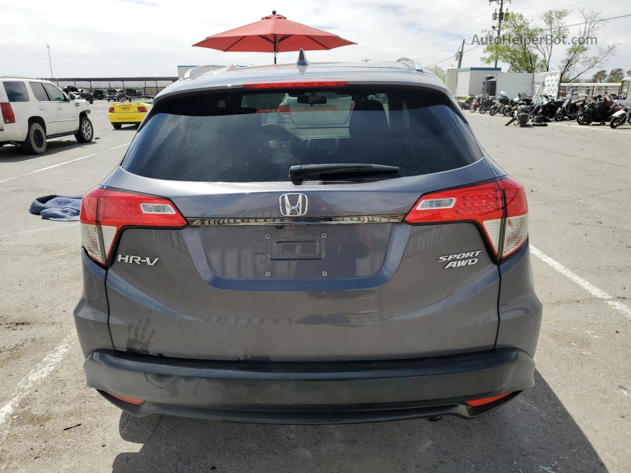 2021 Honda Hr-v Sport Gray vin: 3CZRU6H16MM730455