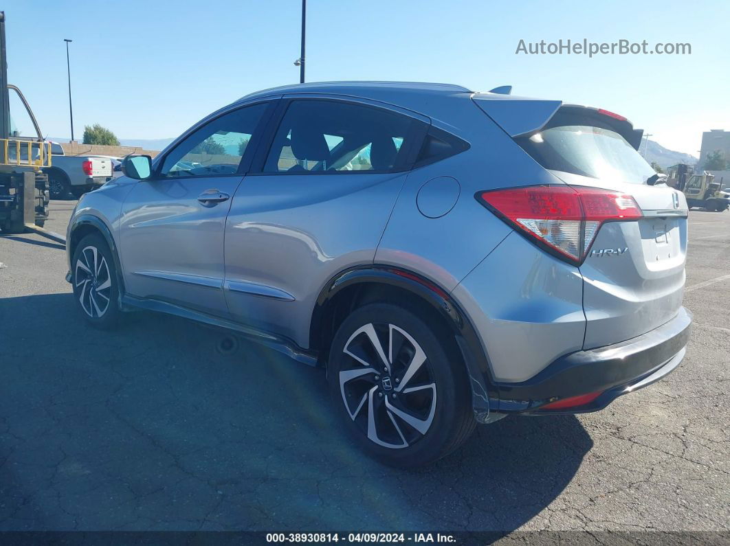 2019 Honda Hr-v Sport Silver vin: 3CZRU6H17KG703423