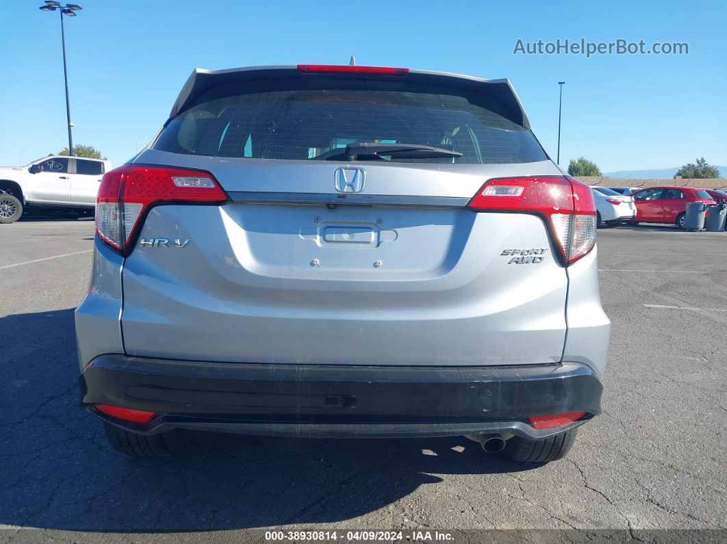 2019 Honda Hr-v Sport Silver vin: 3CZRU6H17KG703423