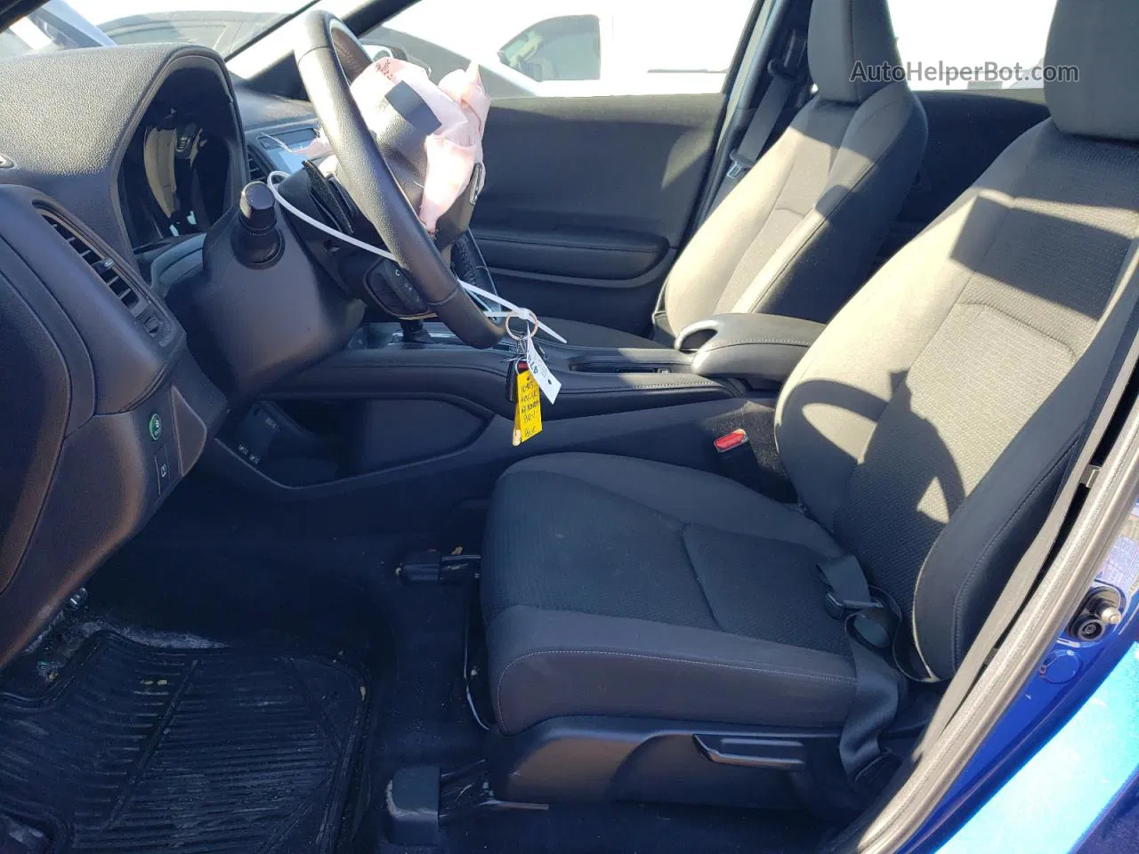 2019 Honda Hr-v Sport Blue vin: 3CZRU6H17KG718990