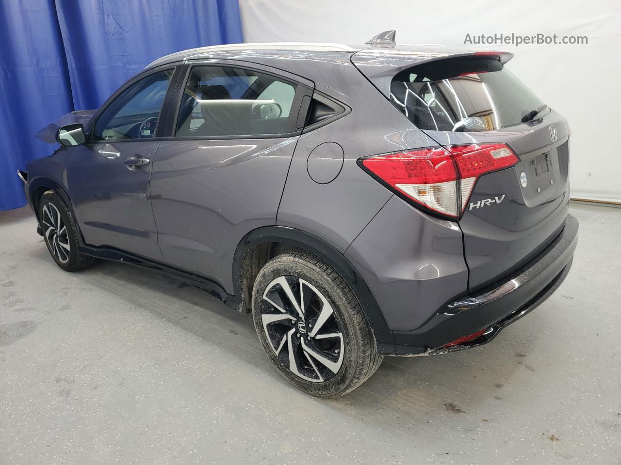 2019 Honda Hr-v Sport Серый vin: 3CZRU6H17KG730797