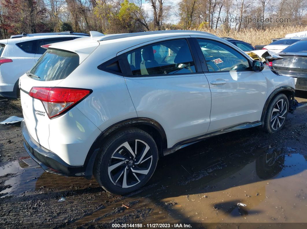 2019 Honda Hr-v Sport White vin: 3CZRU6H17KM725407