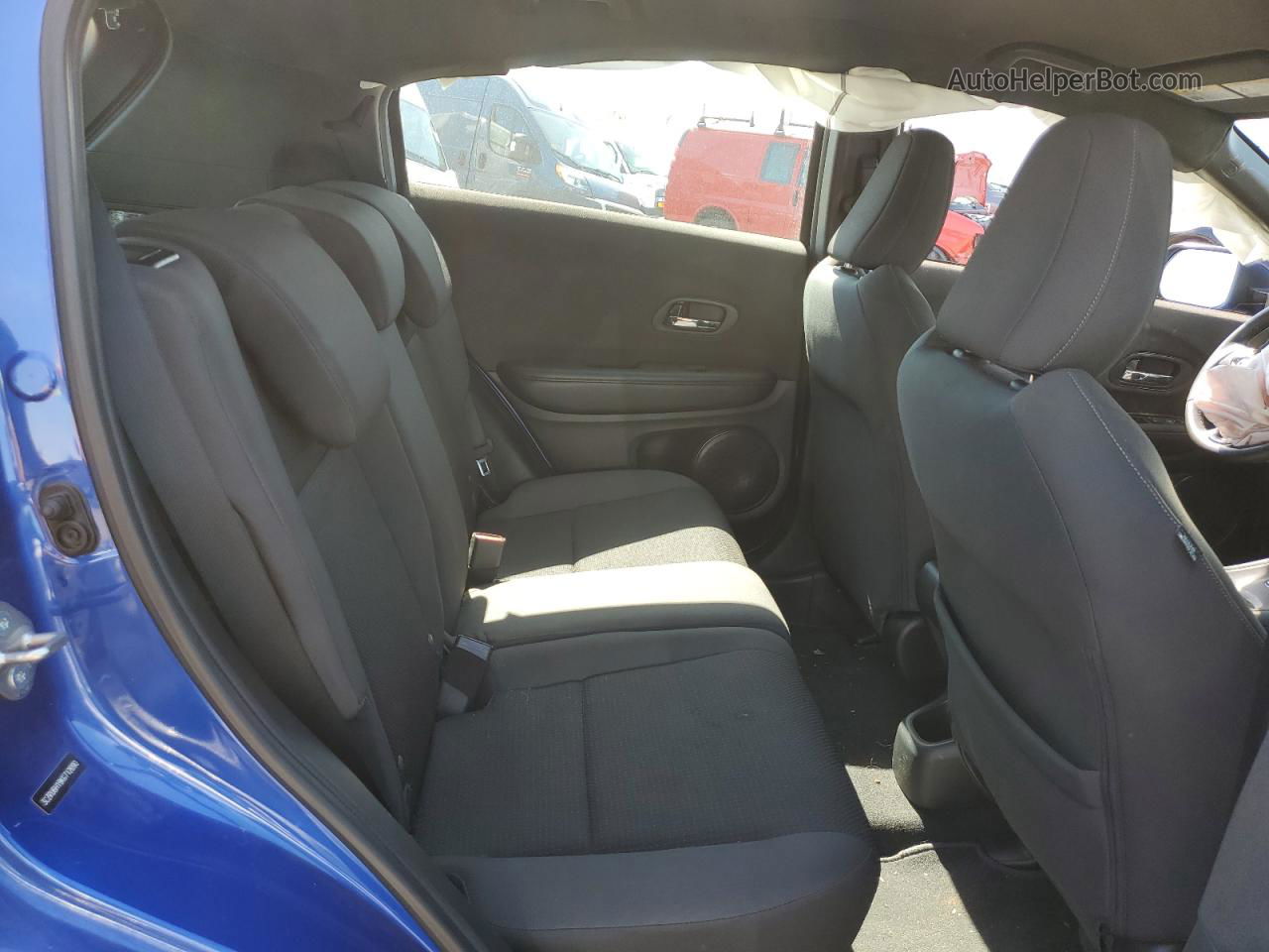 2019 Honda Hr-v Sport Blue vin: 3CZRU6H19KG712690