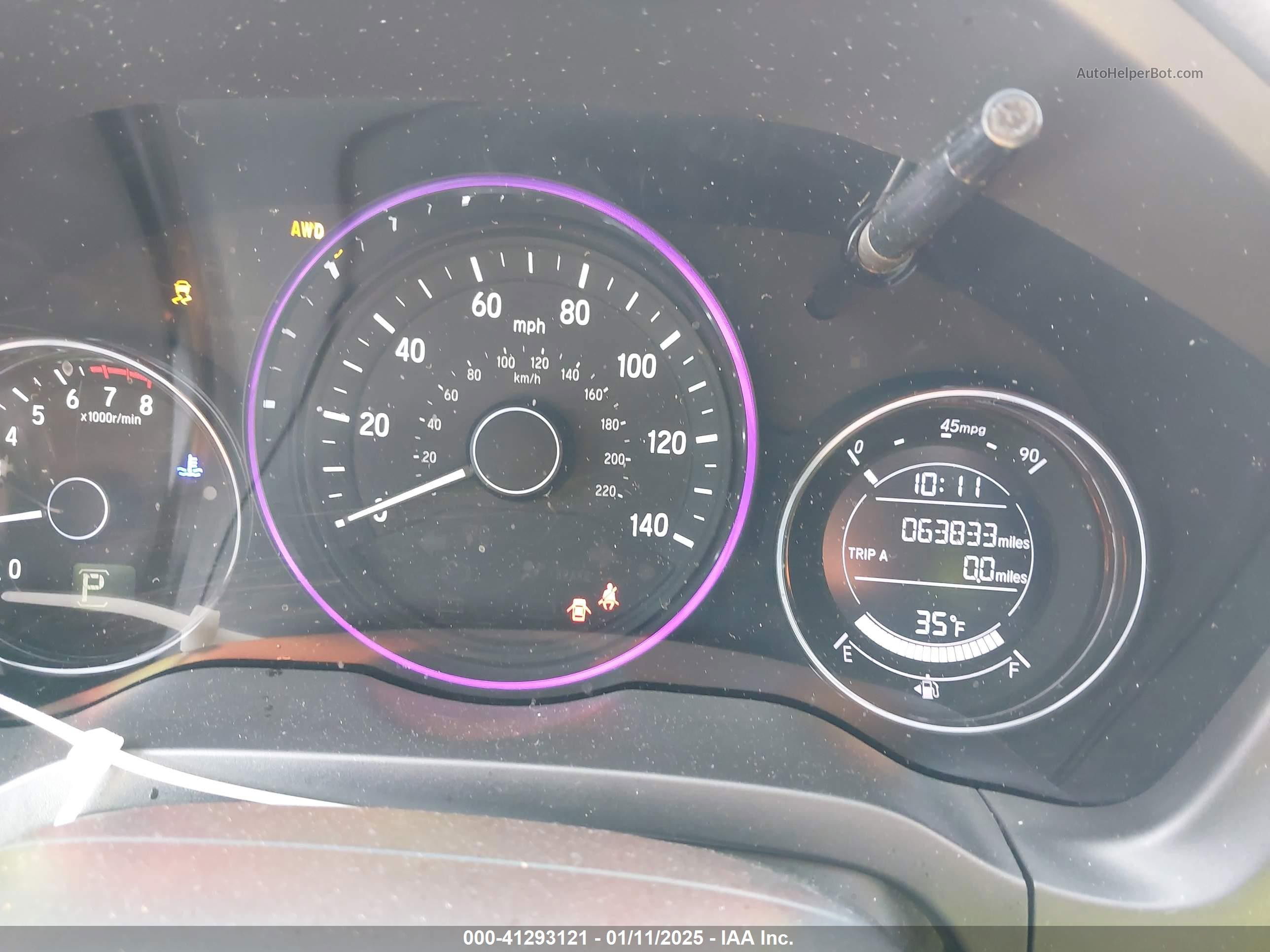 2019 Honda Hr-v Sport Gray vin: 3CZRU6H19KG714164