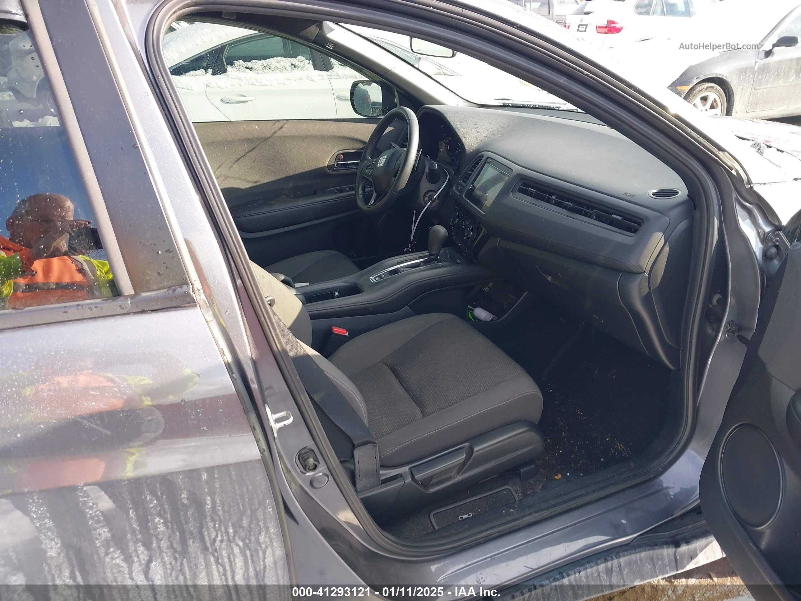 2019 Honda Hr-v Sport Gray vin: 3CZRU6H19KG714164