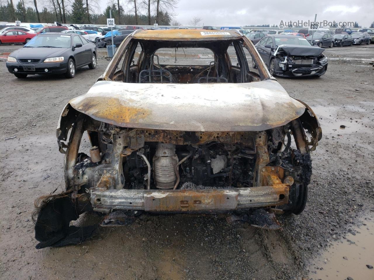 2019 Honda Hr-v Sport Пожар vin: 3CZRU6H19KG714391