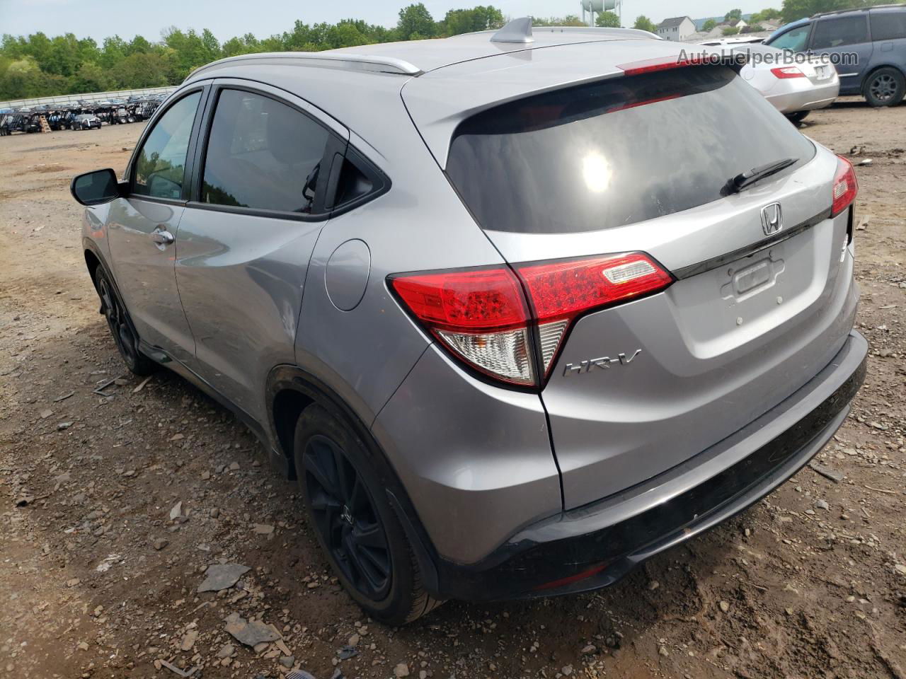 2021 Honda Hr-v Sport Silver vin: 3CZRU6H19MM703895