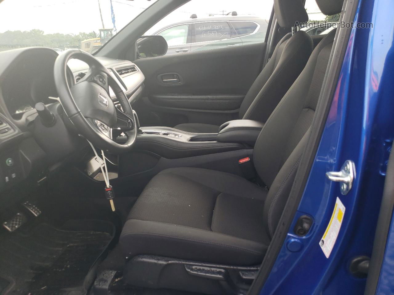 2021 Honda Hr-v Sport Синий vin: 3CZRU6H1XMM745606