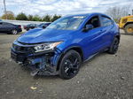 2021 Honda Hr-v Sport Синий vin: 3CZRU6H1XMM745623