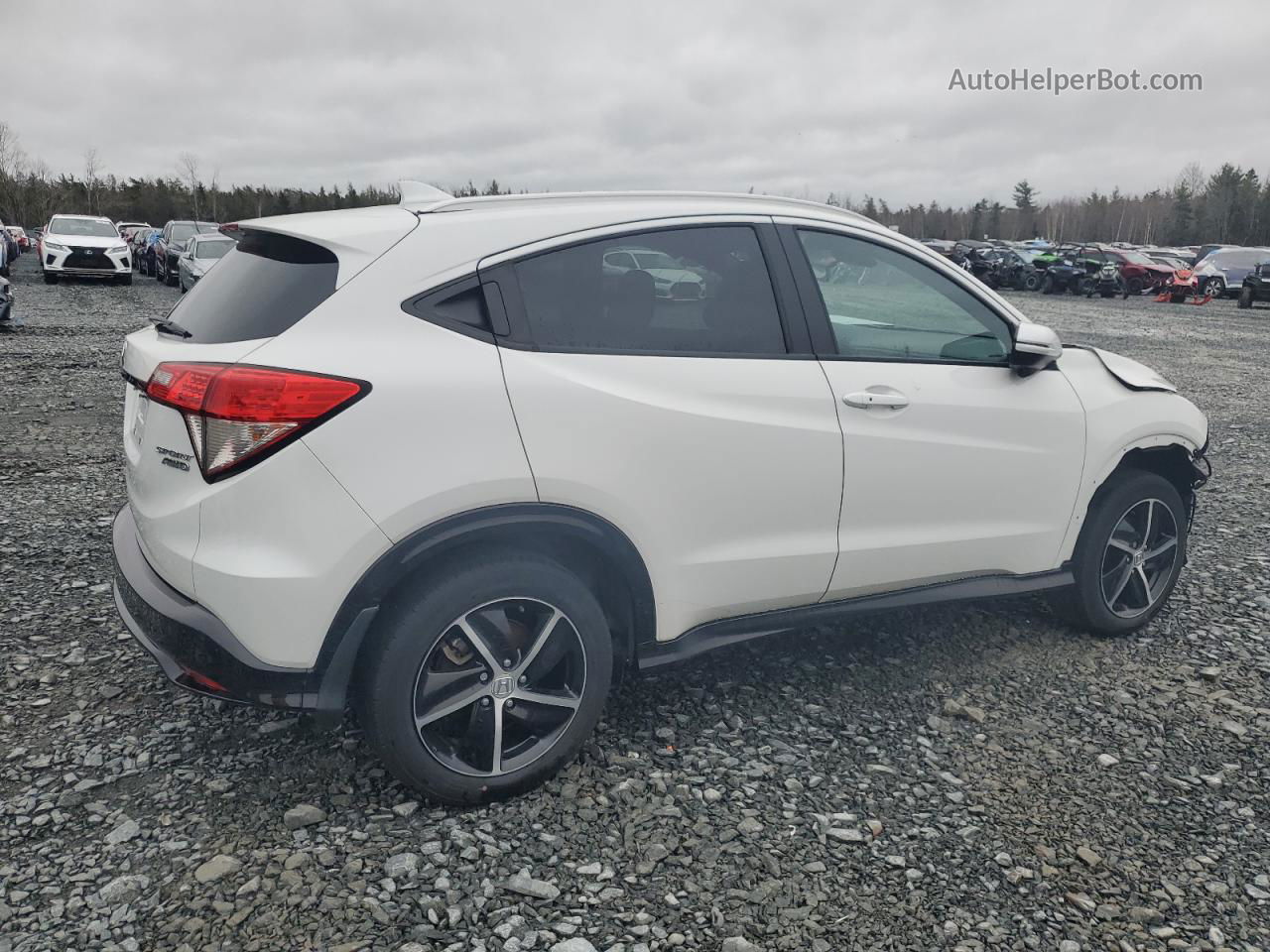 2019 Honda Hr-v Sport Белый vin: 3CZRU6H20KM109301