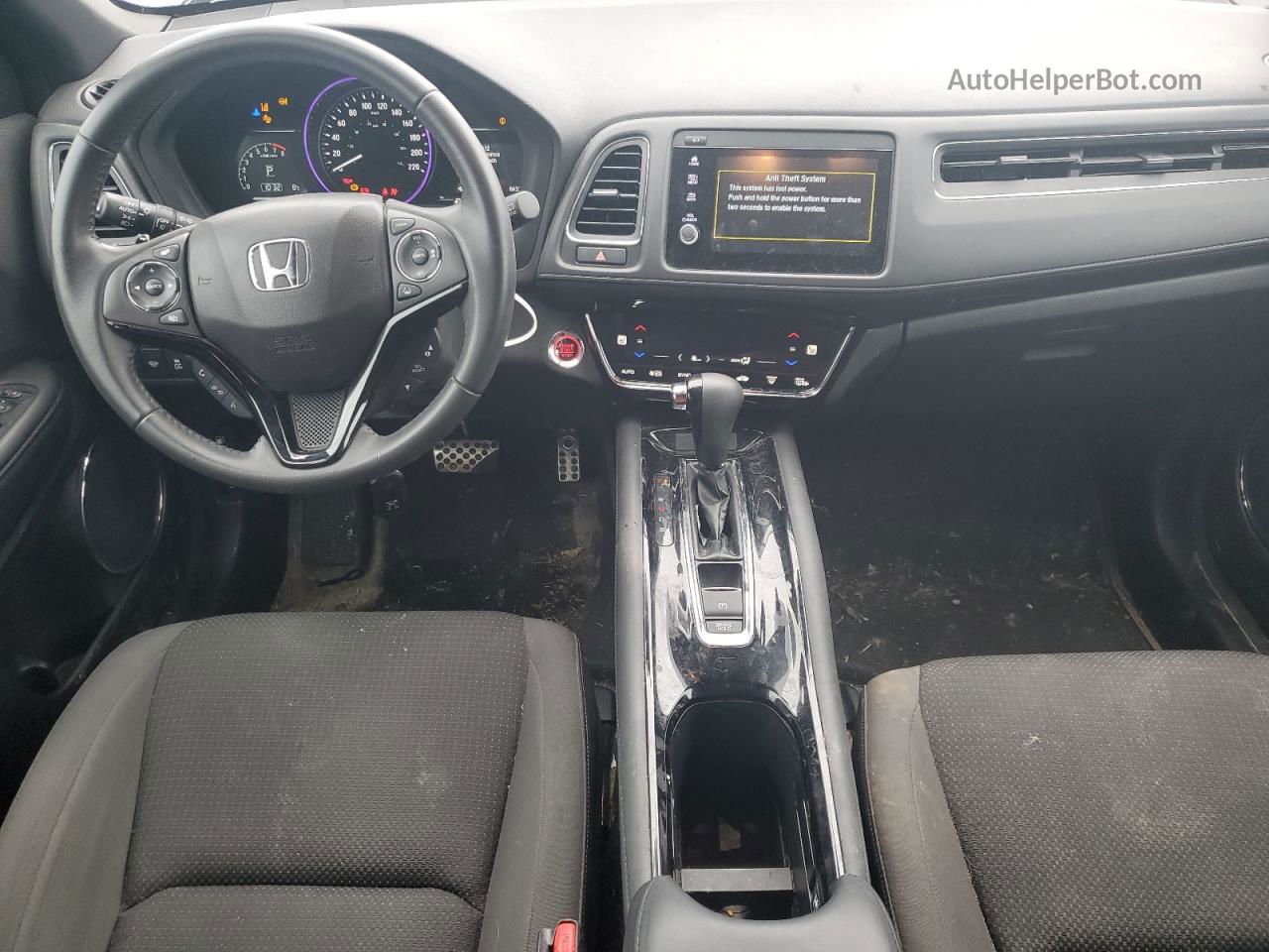 2019 Honda Hr-v Sport White vin: 3CZRU6H20KM109301