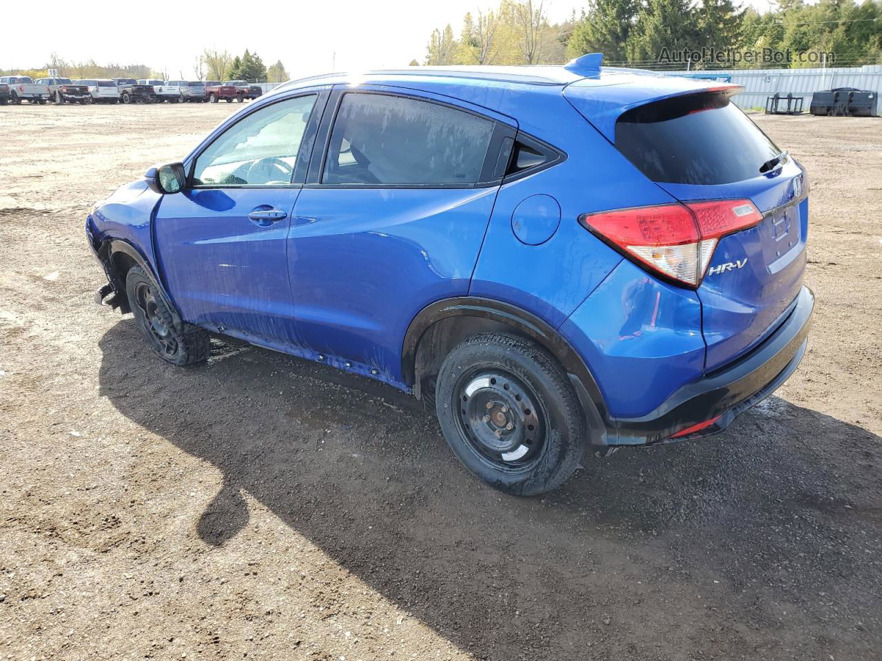 2019 Honda Hr-v Sport Синий vin: 3CZRU6H21KM106472