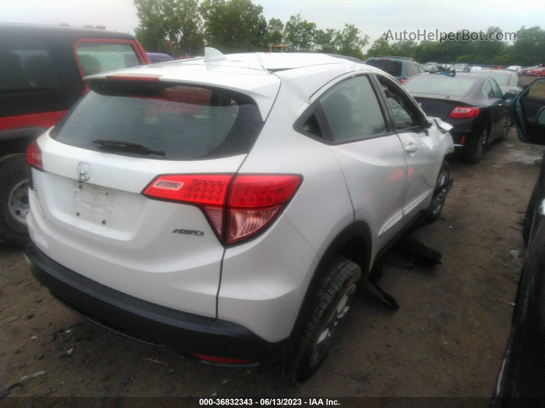 2016 Honda Hr-v Lx Белый vin: 3CZRU6H30GM721188