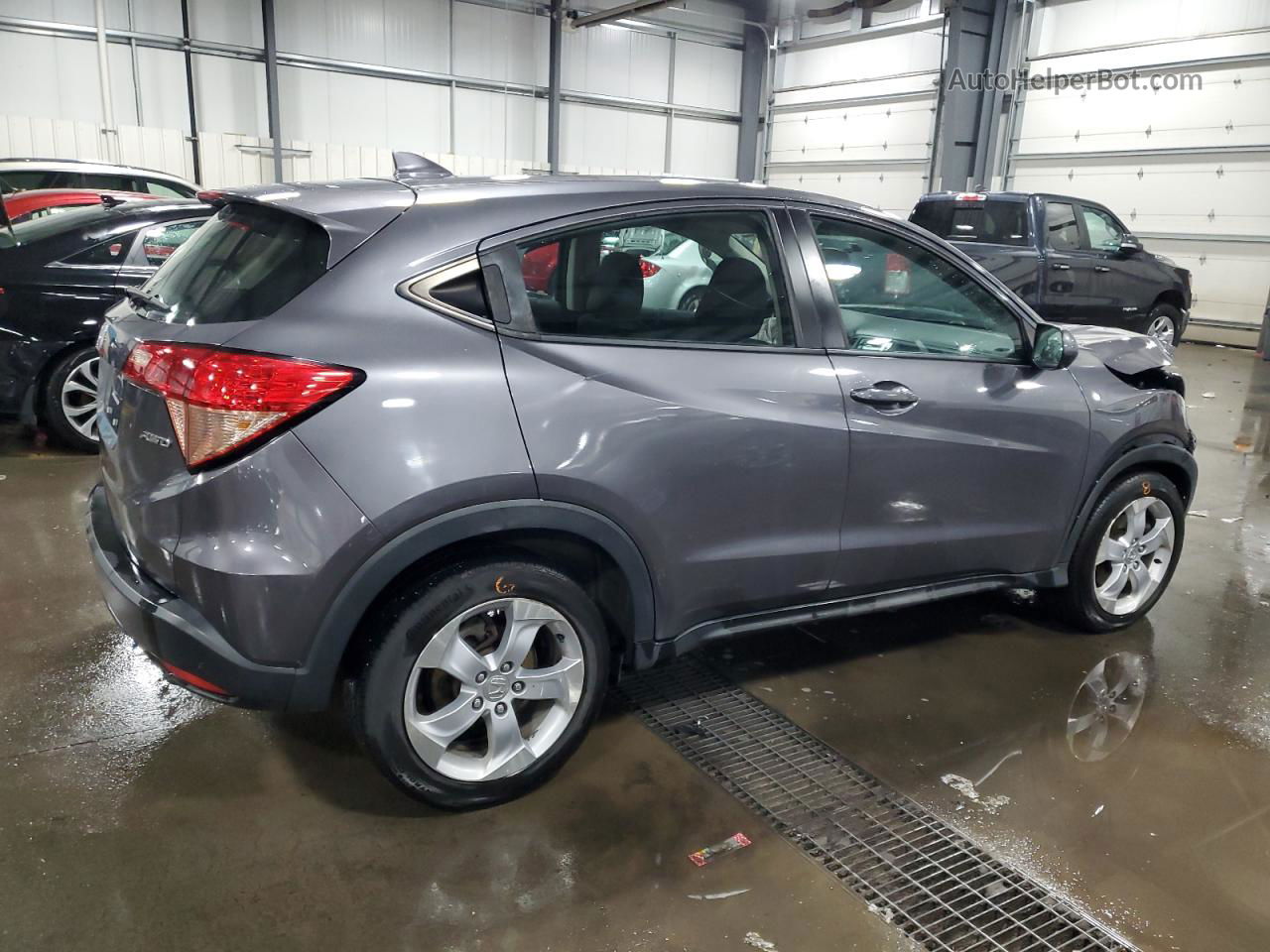 2016 Honda Hr-v Lx Серый vin: 3CZRU6H30GM721871