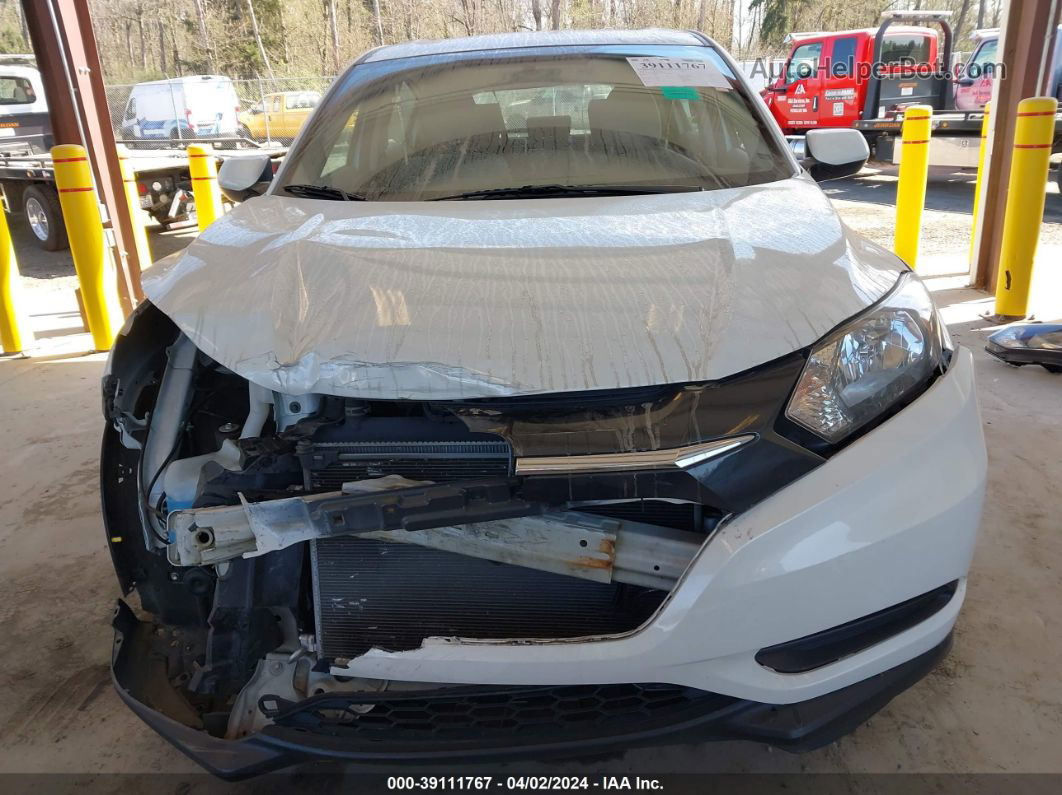 2016 Honda Hr-v Lx White vin: 3CZRU6H30GM755079