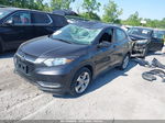 2018 Honda Hr-v Lx Gray vin: 3CZRU6H30JG725523