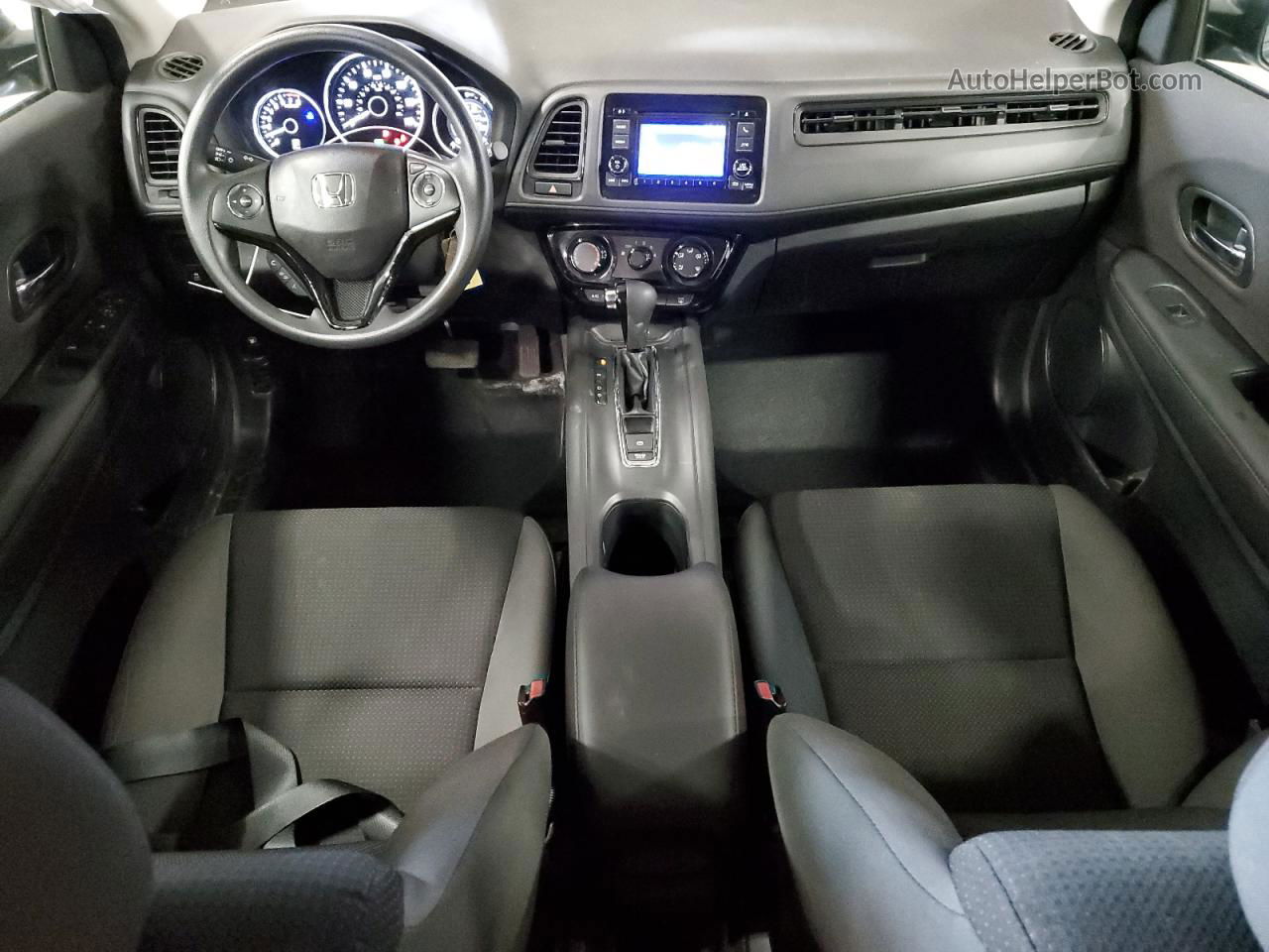 2019 Honda Hr-v Lx Gray vin: 3CZRU6H30KG721277