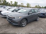 2019 Honda Hr-v Lx Серый vin: 3CZRU6H30KG724647